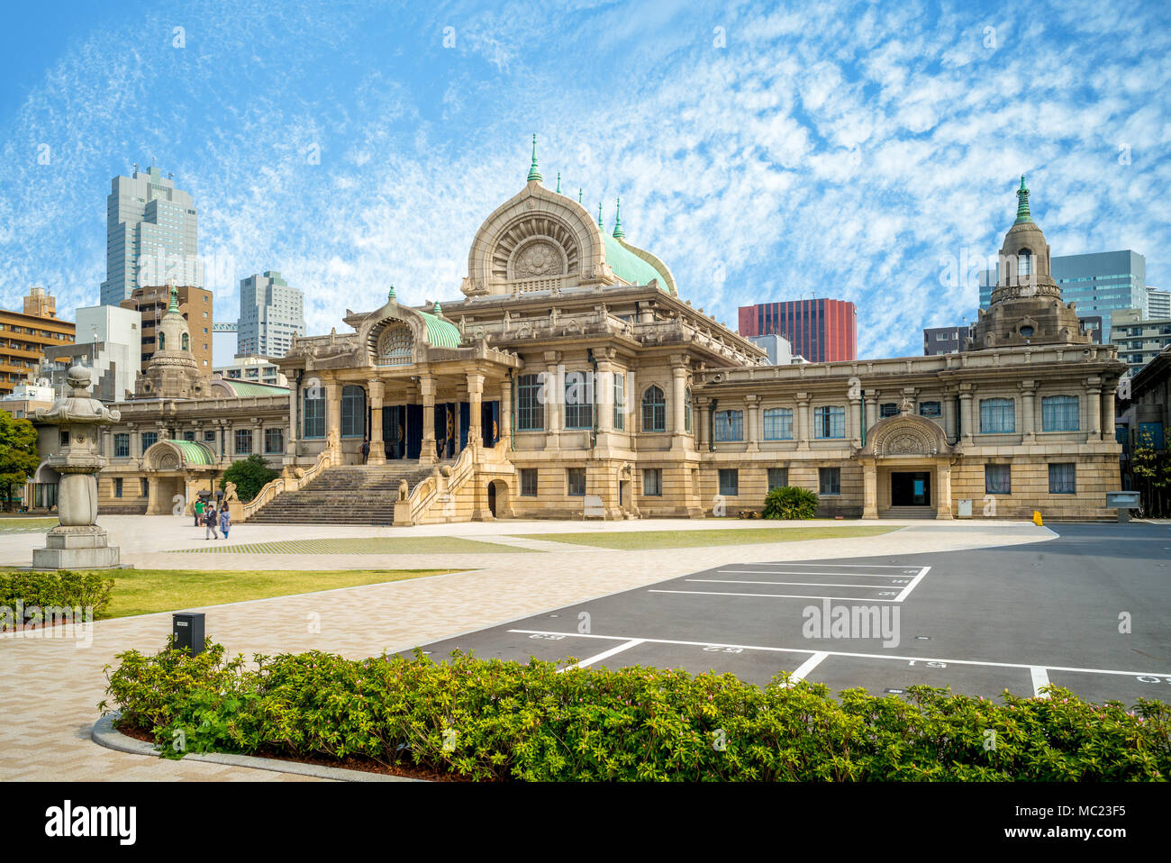 Tsukiji Hongan-ji in Tokyo, Giappone Foto Stock