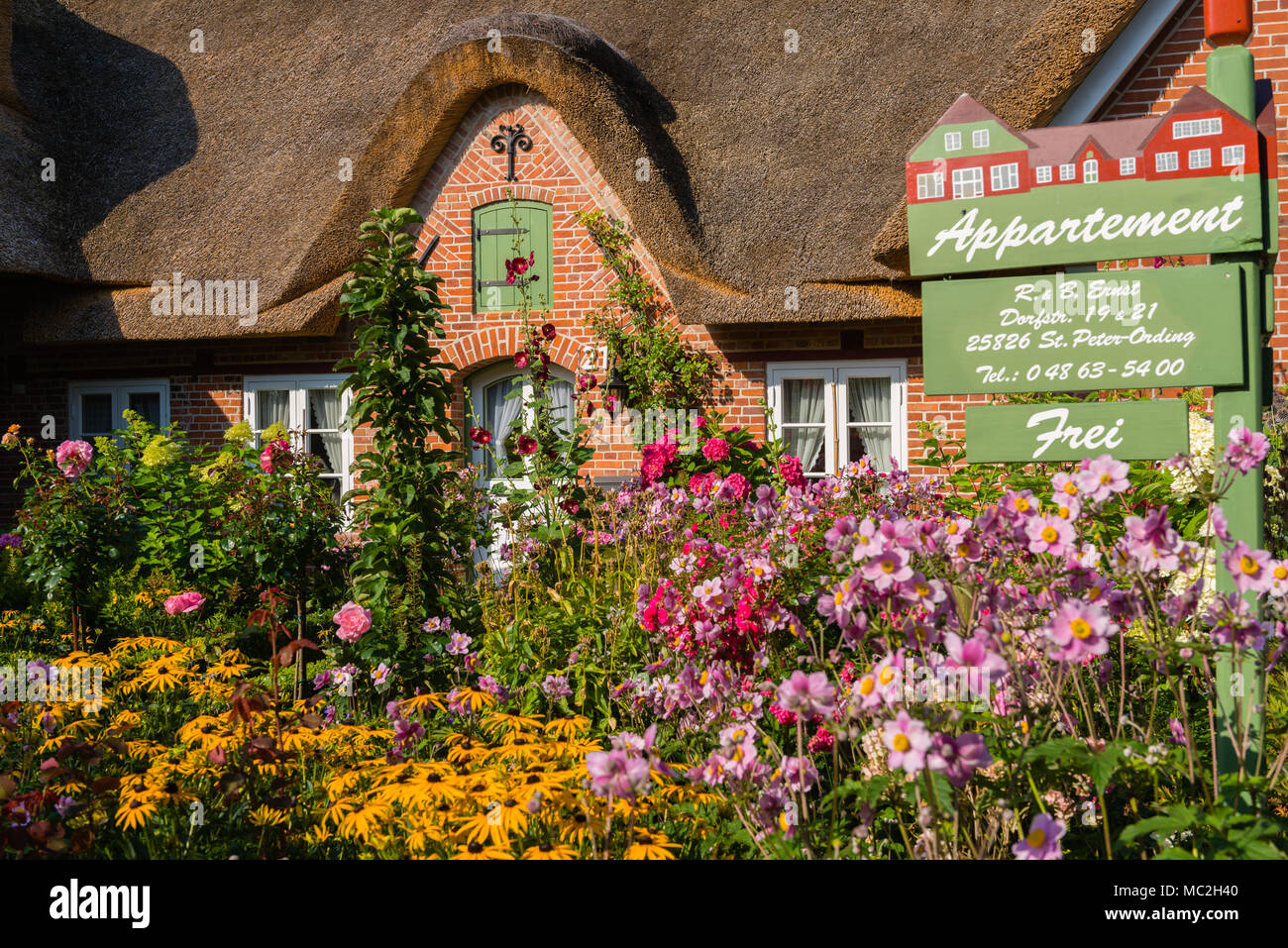 San Peter-Ording, Frisia settentrionale, Schleswig-Holstein, Germania, Europa Foto Stock