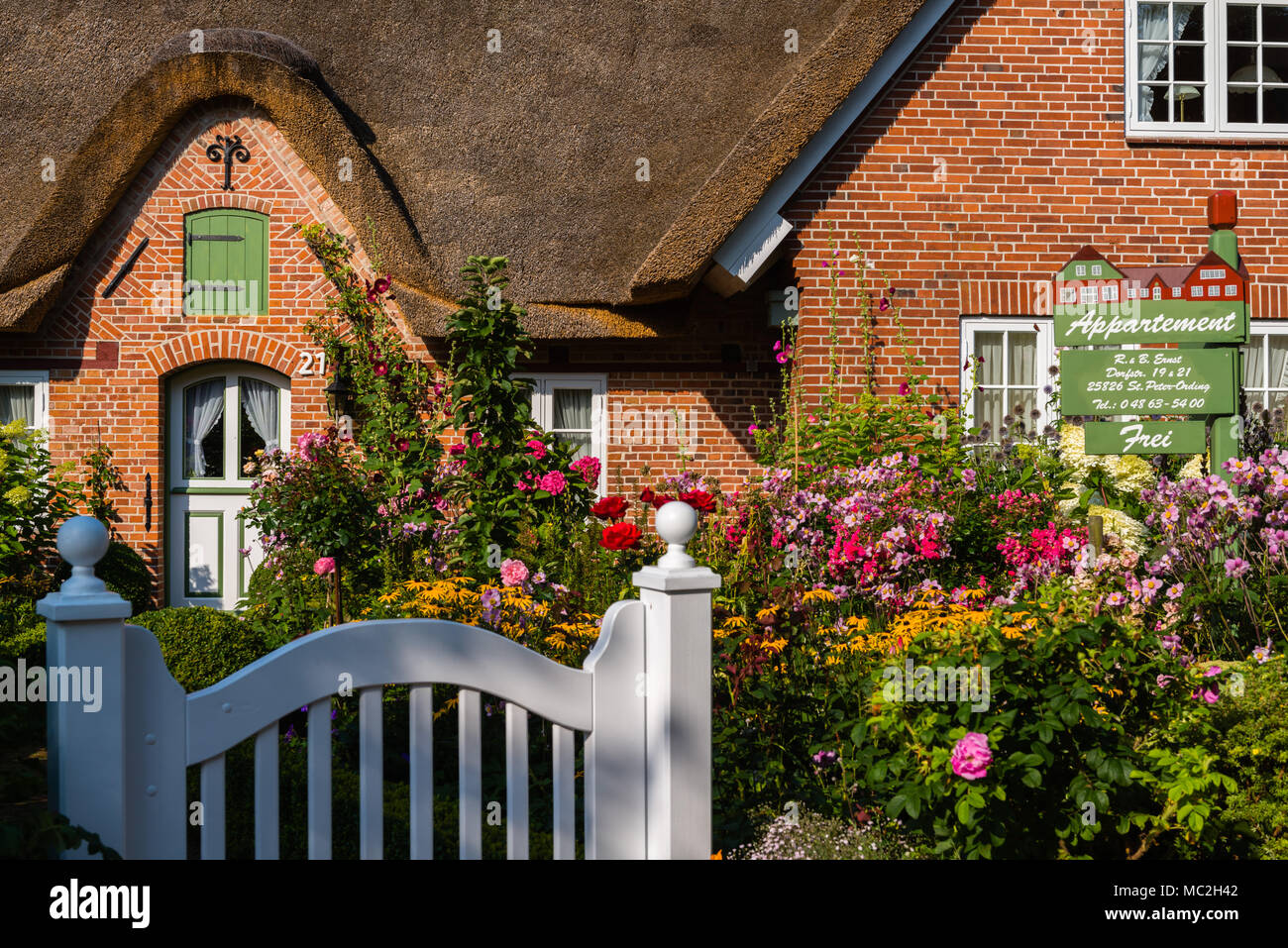 San Peter-Ording, Frisia settentrionale, Schleswig-Holstein, Germania, Europa Foto Stock