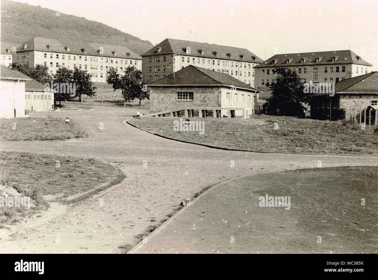 5 francese reggimento di fanteria caserma,Koblenz, Germania Foto Stock