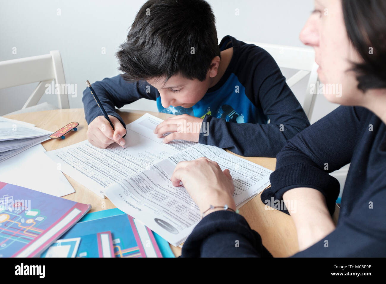 Tutoring Privati a casa-1 Foto Stock