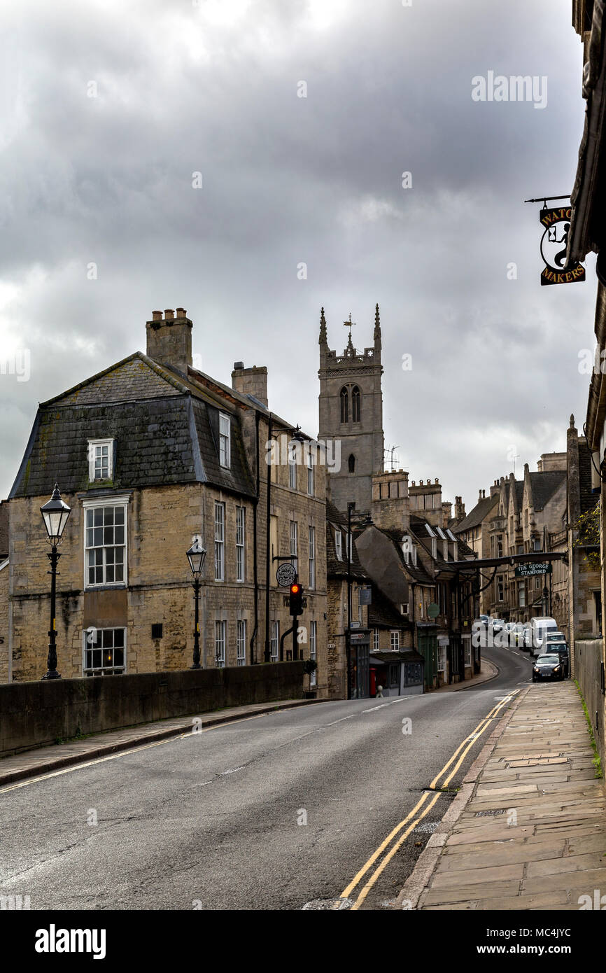 Stamford street. Foto Stock