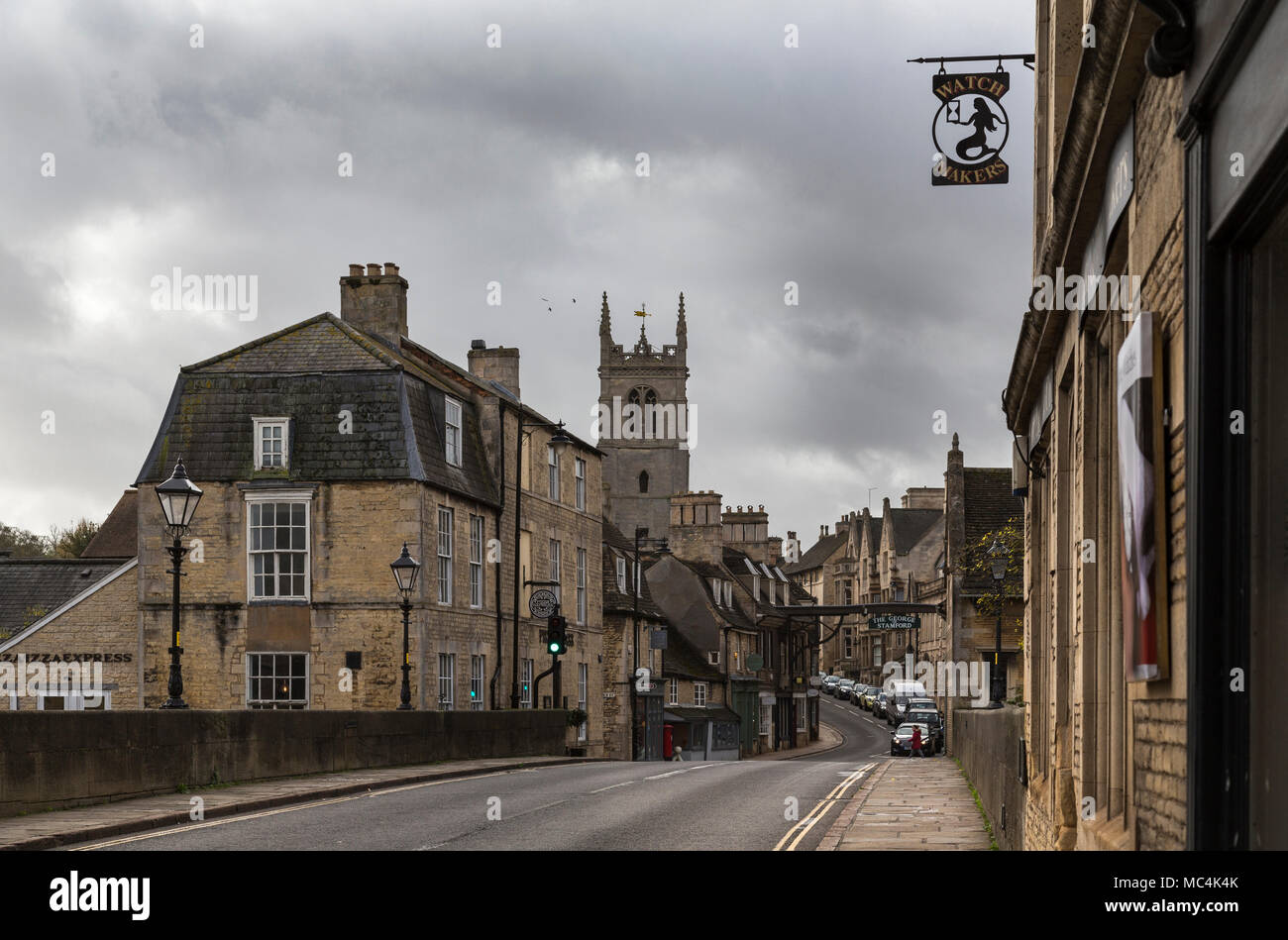 Stamford street. Foto Stock