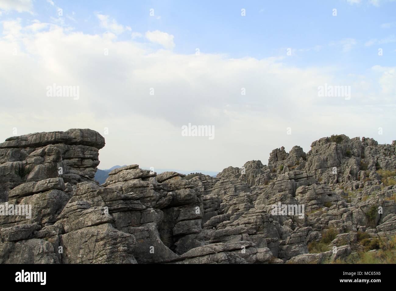 Los Riscos, Genal Valley, Malaga, Andalusia, Spagna Foto Stock