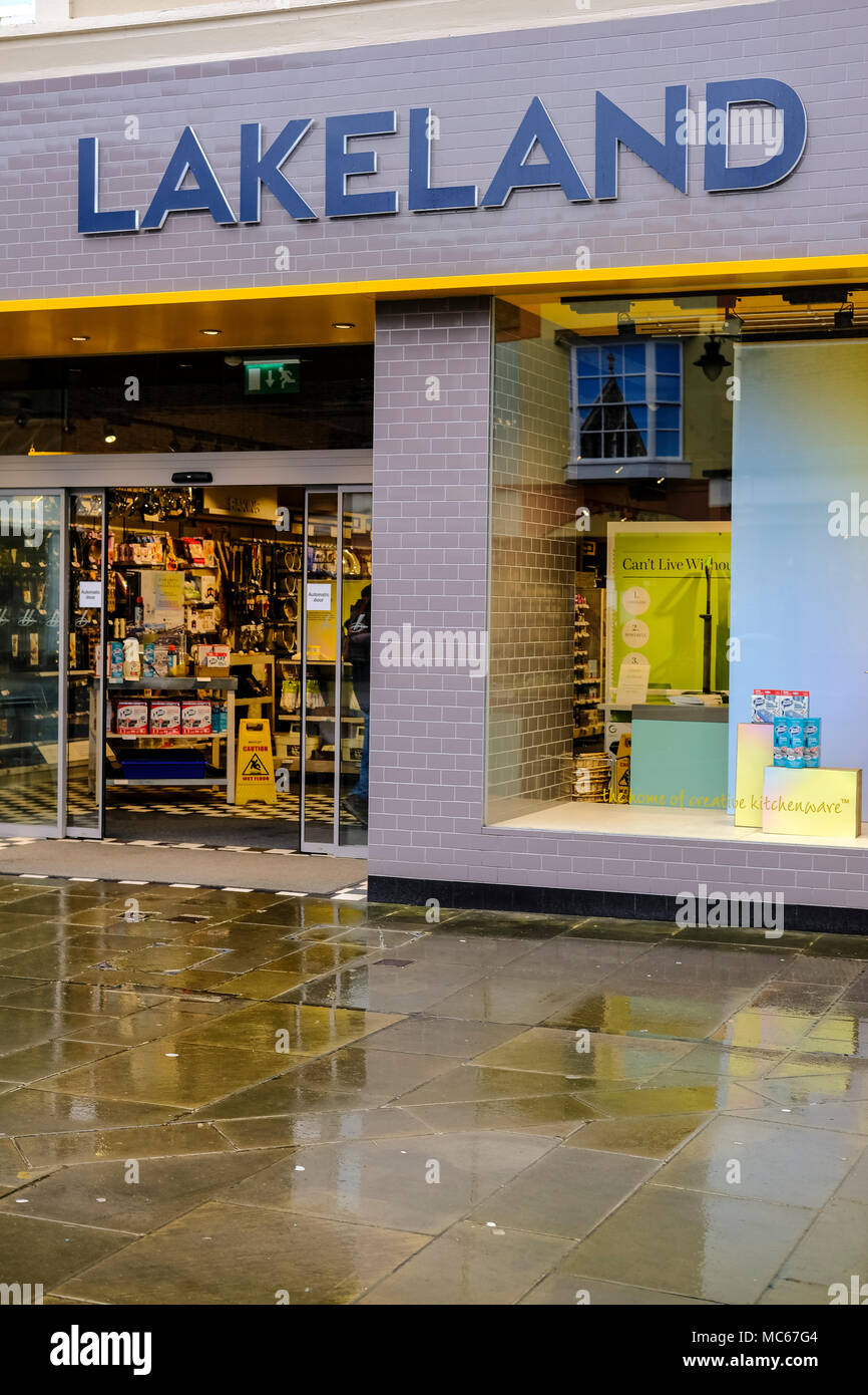 Lakeland Store in Salisbury WILTSHIRE REGNO UNITO Foto Stock