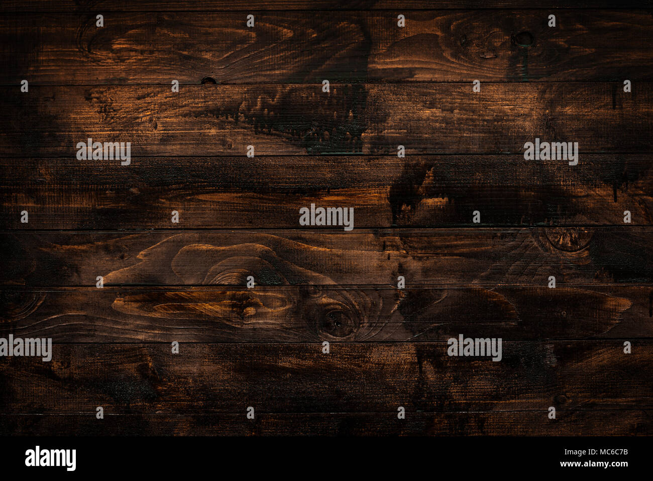 Il vecchio ricco legno grano sfondo texture con nodi. Foto Stock Il vecchio ricco legno grano sfondo texture con nodi. Foto Stock