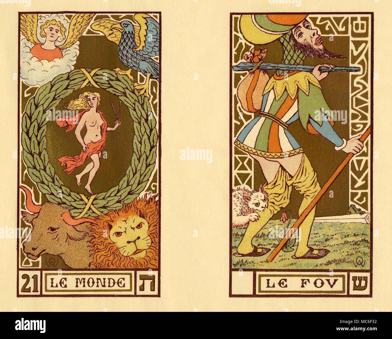 I Tarocchi Oswald Wirth Mazzo Di 1926 Senza Dubbio Il Piu Bel Mazzo Di Tarocchi Del