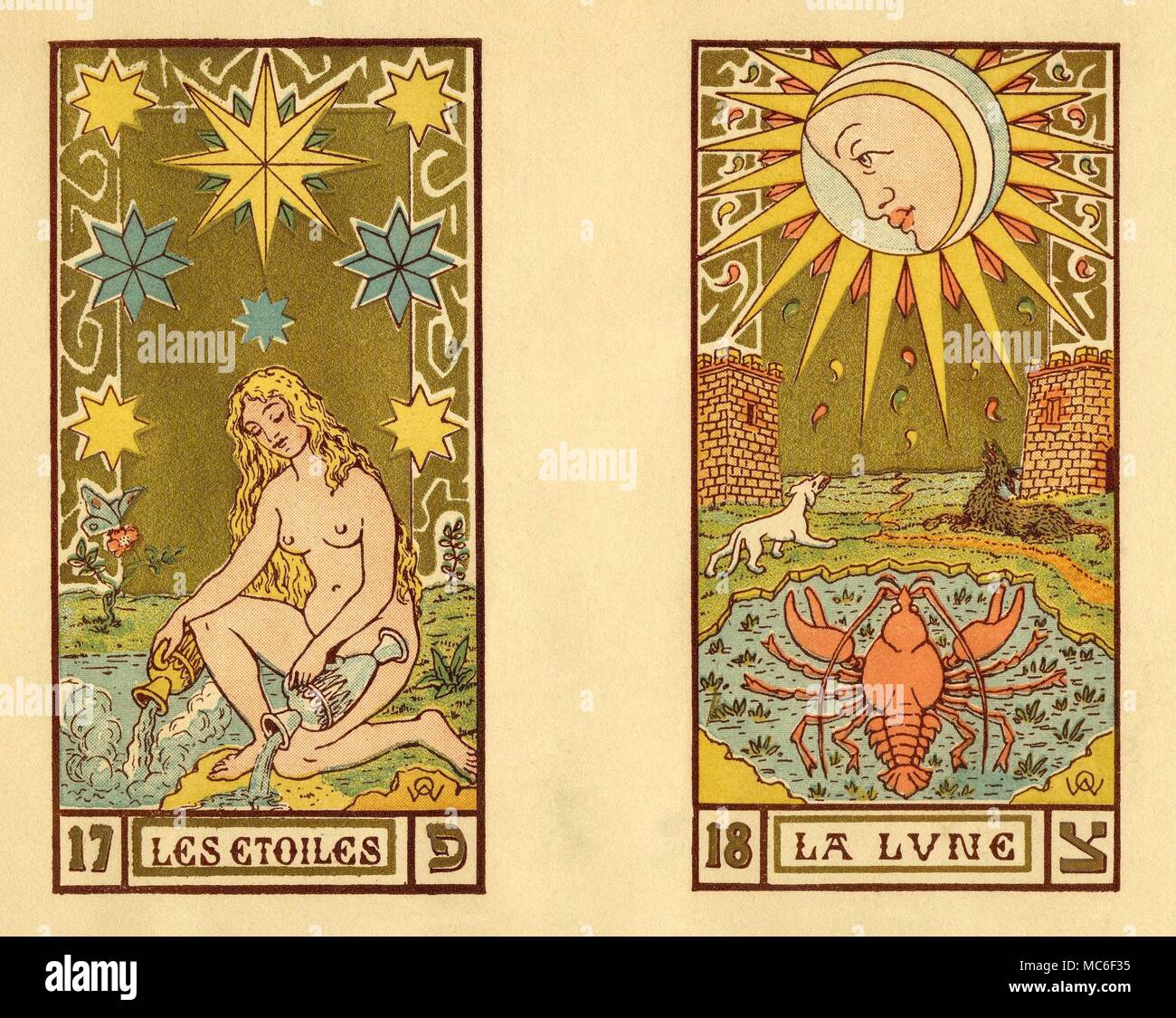 I Tarocchi Oswald Wirth Mazzo Di 1926 Senza Dubbio Il Piu Bel Mazzo Di Tarocchi Del