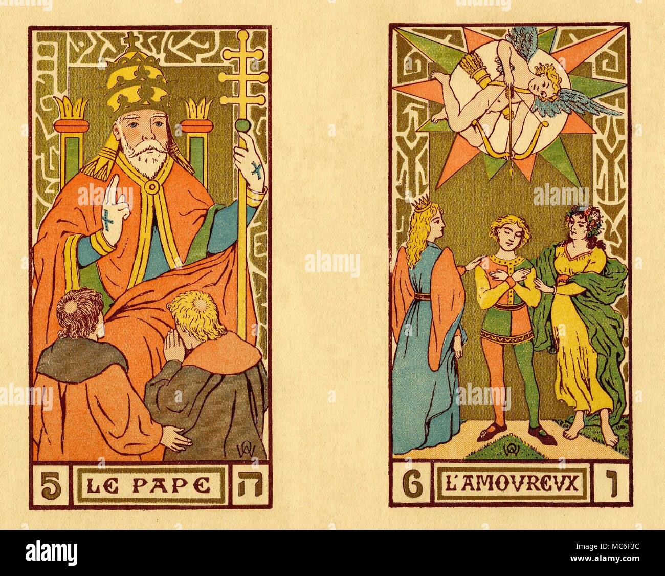 I Tarocchi Oswald Wirth Mazzo Di 1926 Senza Dubbio Il Piu Bel Mazzo Di Tarocchi Del