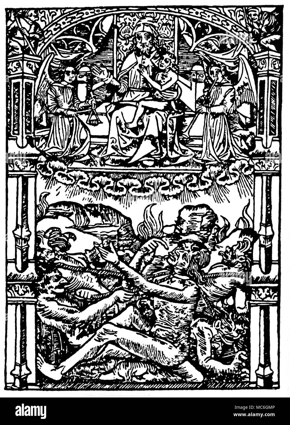 WITCHCRAFT - martello delle streghe - Inferno xilografia da una edizione  del Malleus Maleficarum, 1497. Il Malleus Maleficarum, o martello delle  streghe è di gran lunga il più influente lavoro sulla stregoneria