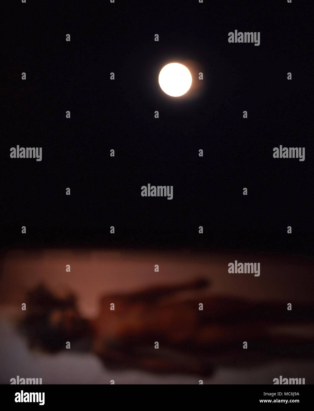 La morte - dopo la morte di esperienza. Il tunnel di luce, che coloro che sono morti e restituito alla realizzazione relazione come un'esperienza diretta del post-mortem membro Foto Stock