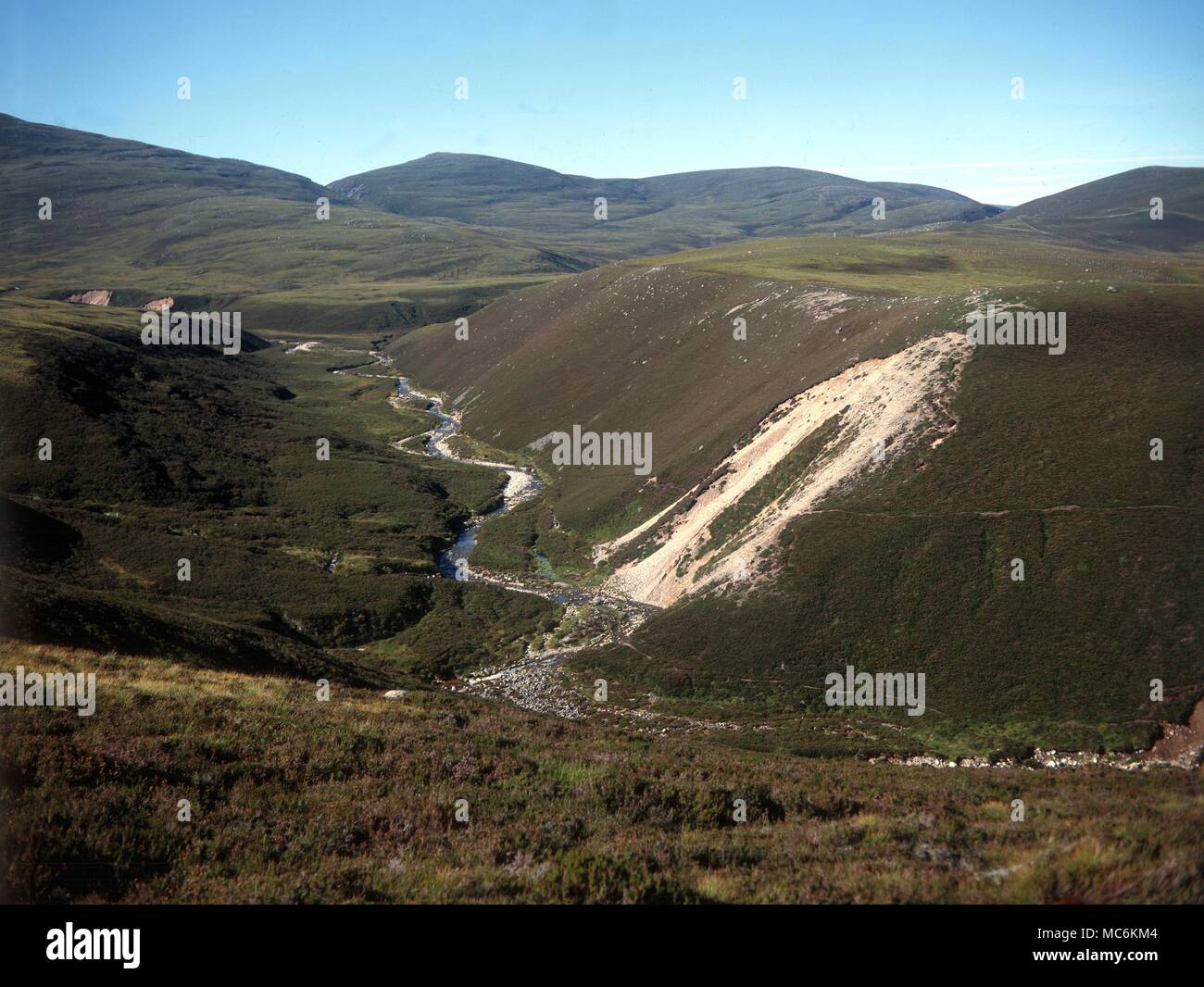 Haunted luoghi - Cairngorms, Scozia. I picchi (specialmente ben Macdhui) sono stati conosciuti per essere infestato dai fantasmi di una figura,visto da molte persone nel corso di un secolo Foto Stock