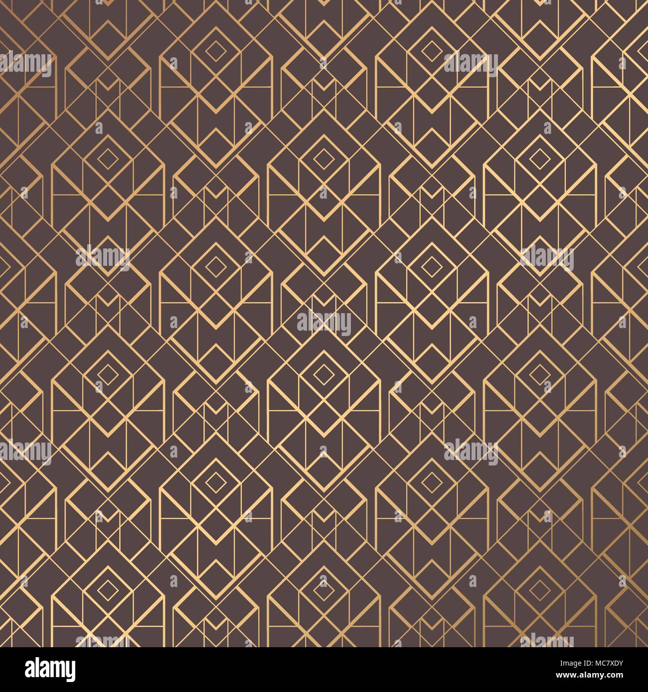 Art Deco Pattern Illustrazione Vettoriale