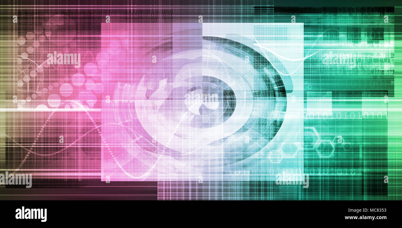 La ricerca genetica e di sviluppo con i dati della scienza Foto Stock