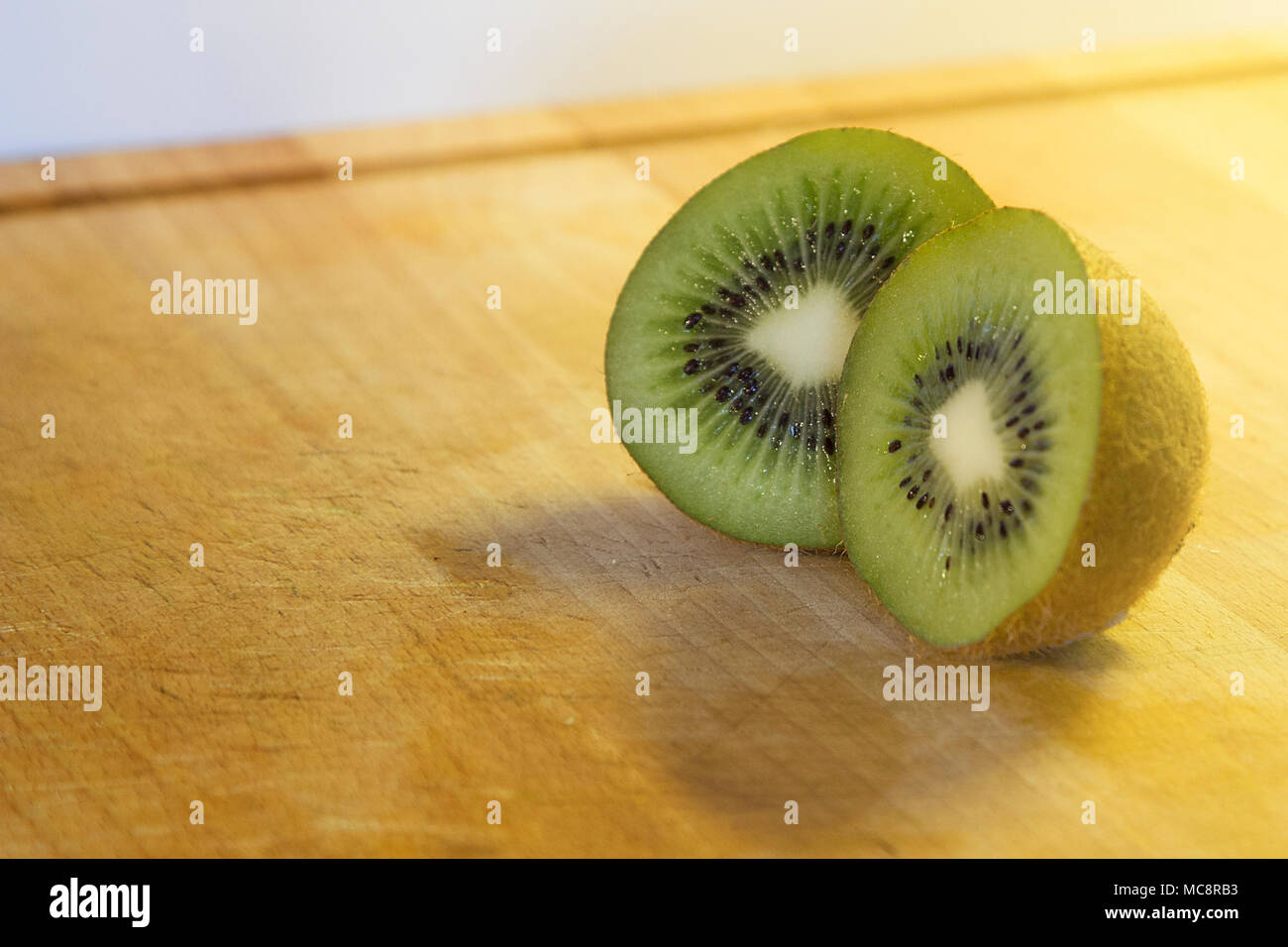 Bella e chiara immagine di kiwi Foto Stock