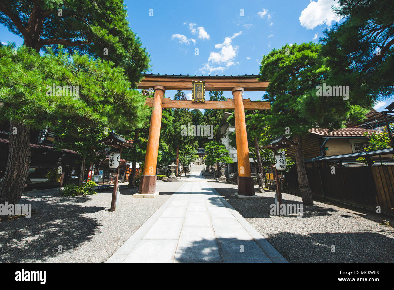Vita giapponese, paesaggi e templi foto: Alessandro Bosio/Alamy Foto Stock