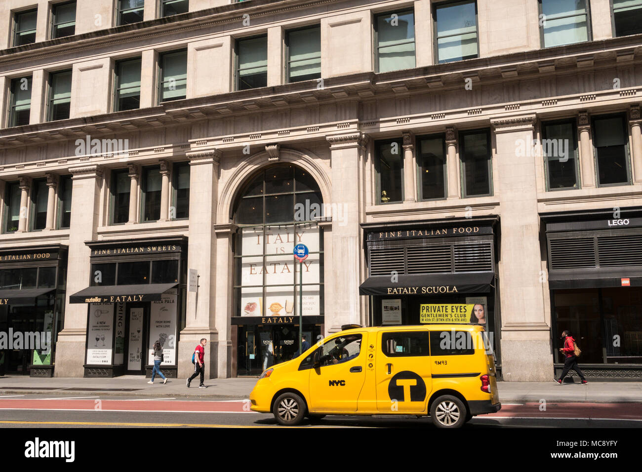 Eataly Marketplace italiani, NYC Foto Stock