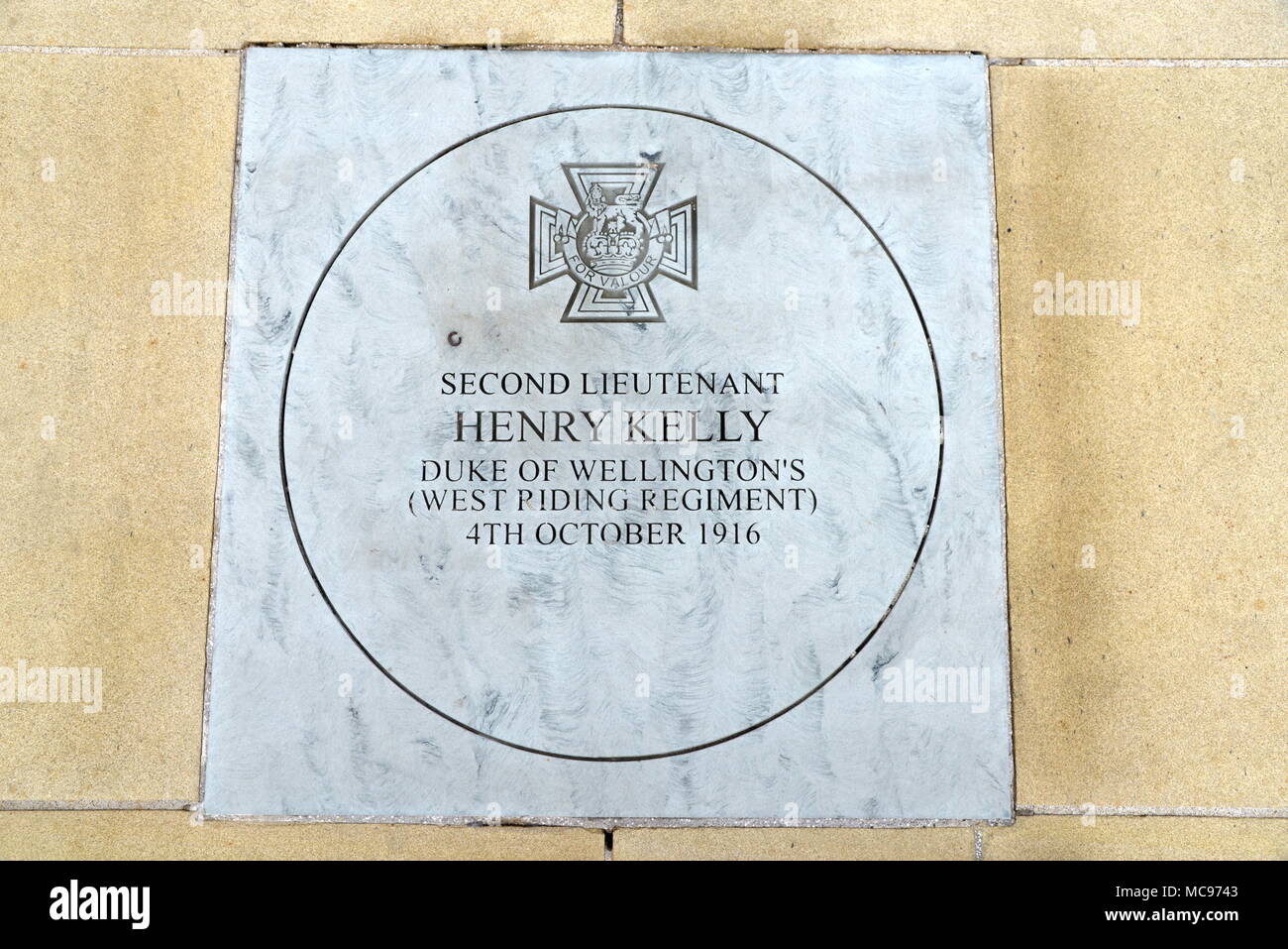 Victoria Cross memorial Foto Stock