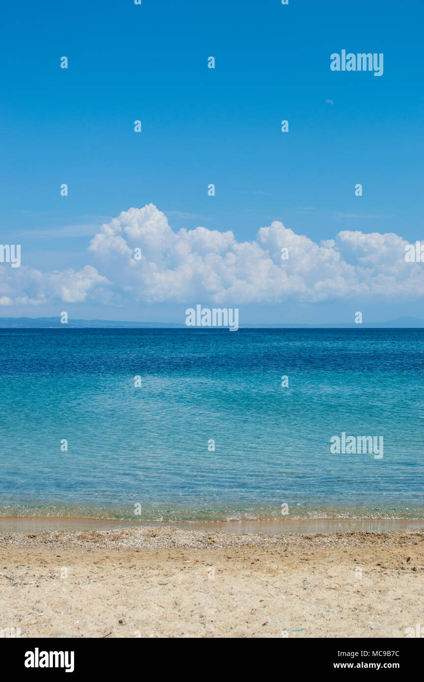 Summer View isolato vacanze al mare Foto Stock