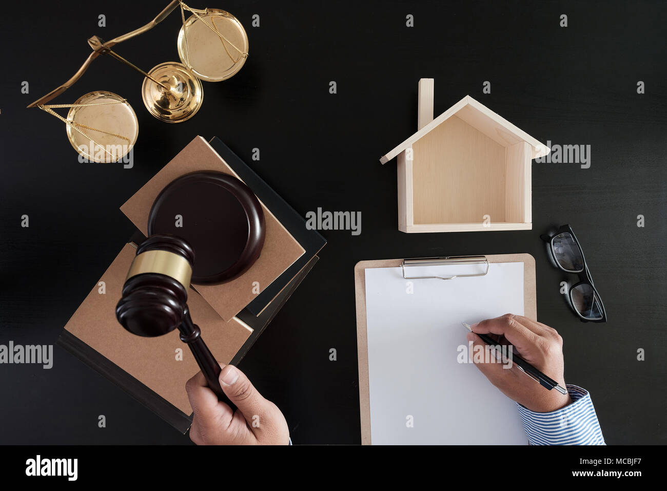 Regolamento protezione casa di assicurazione, il diritto e la giustizia Foto Stock