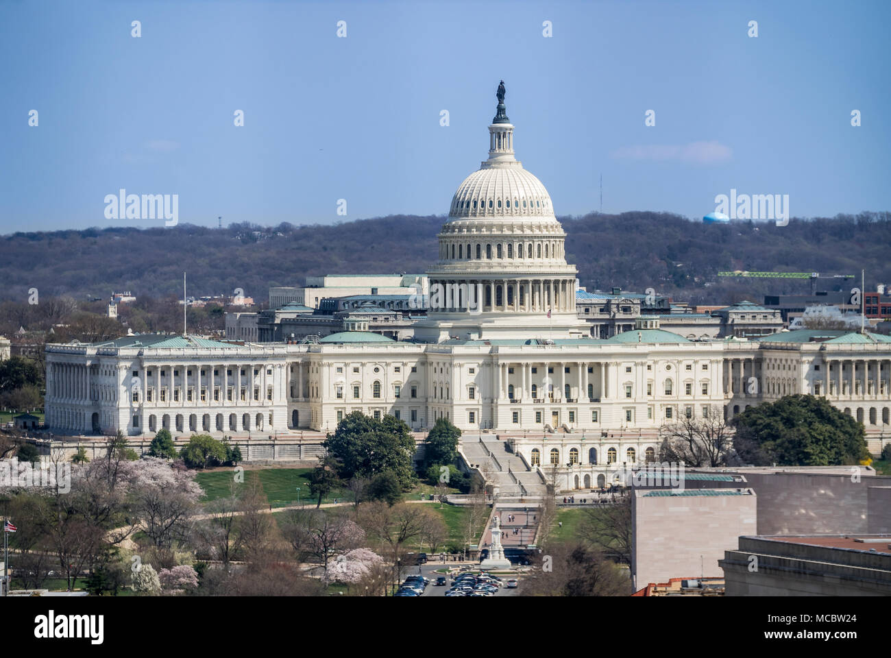 Gli Stati Uniti Campidoglio, Washington D.C. Foto Stock