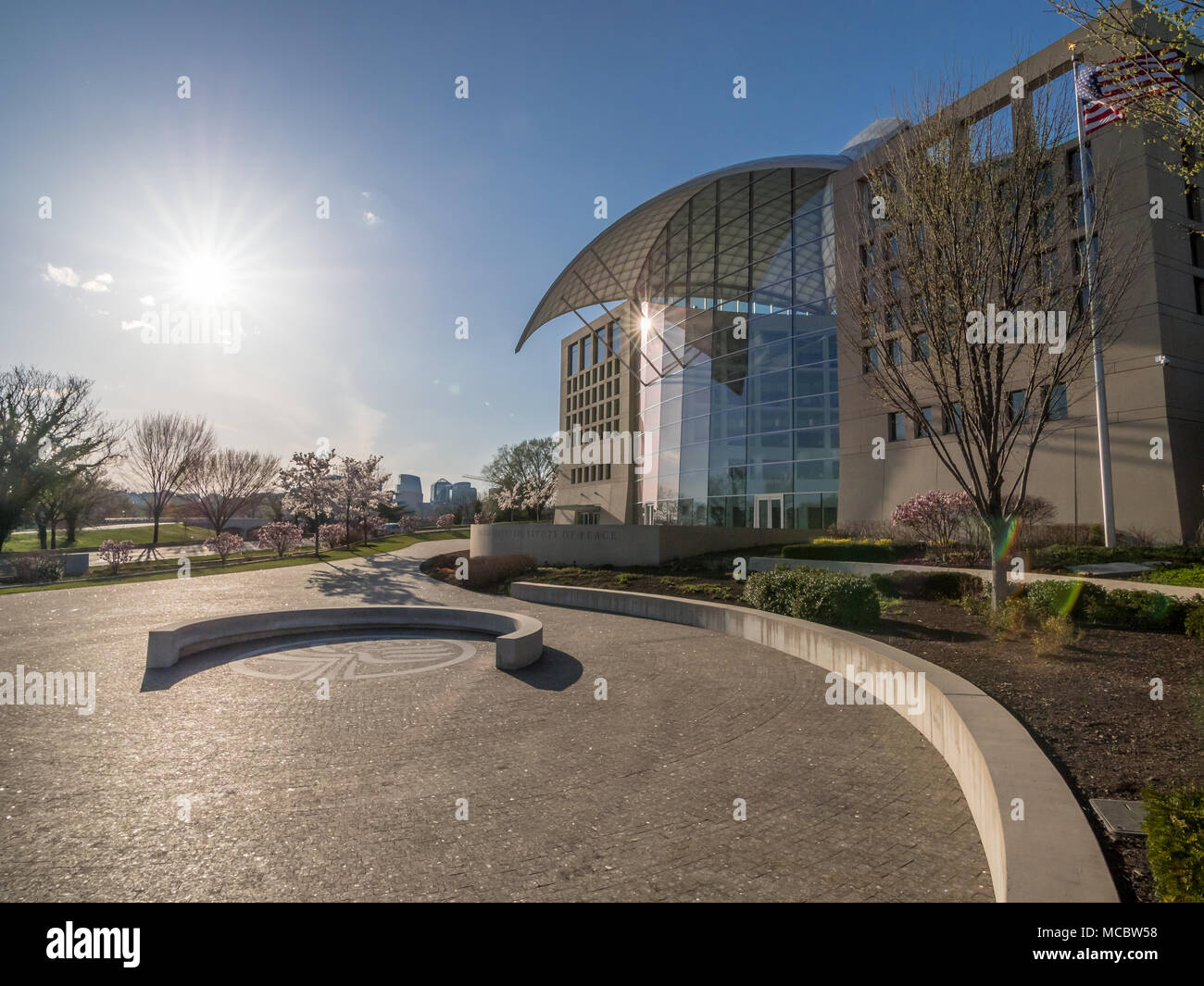 Sede dell Istituto statunitense di pace a Washington D.C. Foto Stock