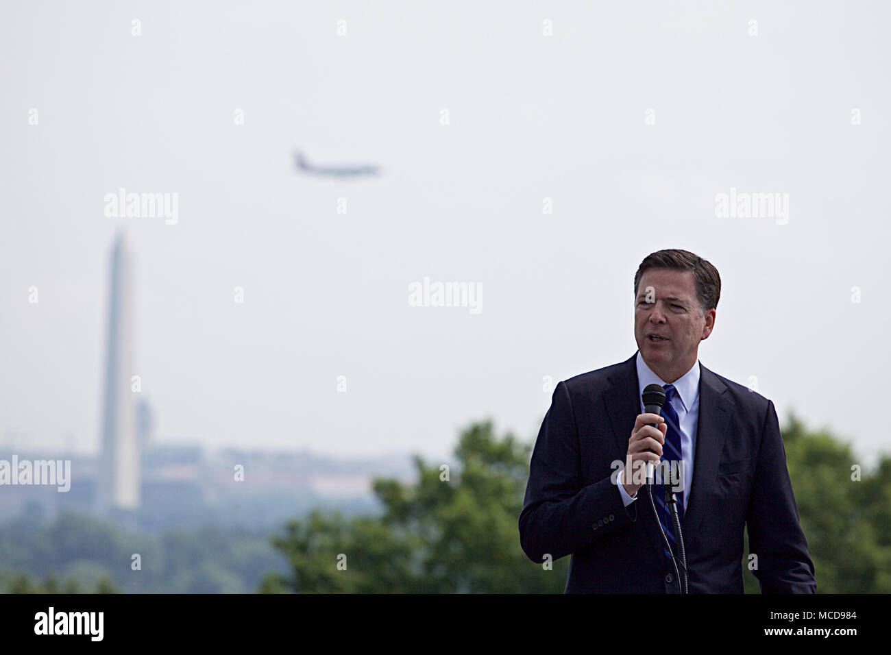 Ex direttore dell'FBI JAMES COMEY assiste un memoriale per le torri Khobar attacco terroristico. 1 Luglio, 2016. Credito: credito: /ZUMA filo/Alamy Live News Foto Stock