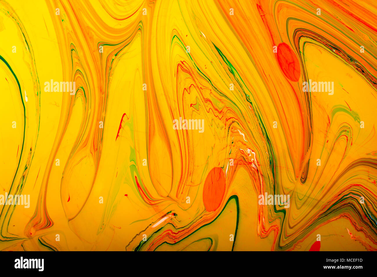 Tradizionale turca marmorizzazione artwork pattern come colorato sfondo astratto Foto Stock