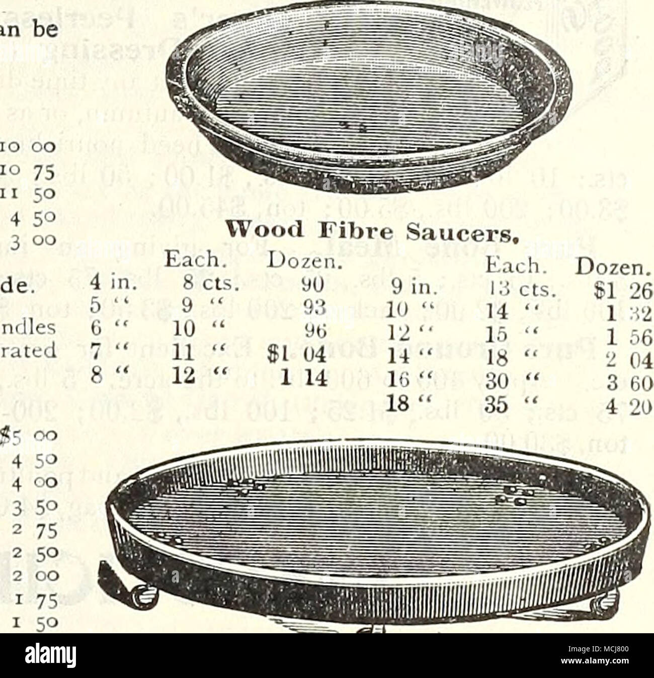 . La Fibra di legno Kollinij sta per impiego pesante piante. in pot 0 dollari ."iO 12 a. " 60 fuori diam. All'interno diam n. 12, 135^ m. 12 a. " 15, 16%. 15 'n. 12 14 16 18 2ii in 22 , 14 , IB in , 18 , 20. .75 f5 I (lO 1 20 Flower Vasi sottovasi, Orchidea ceste, etc Foto Stock