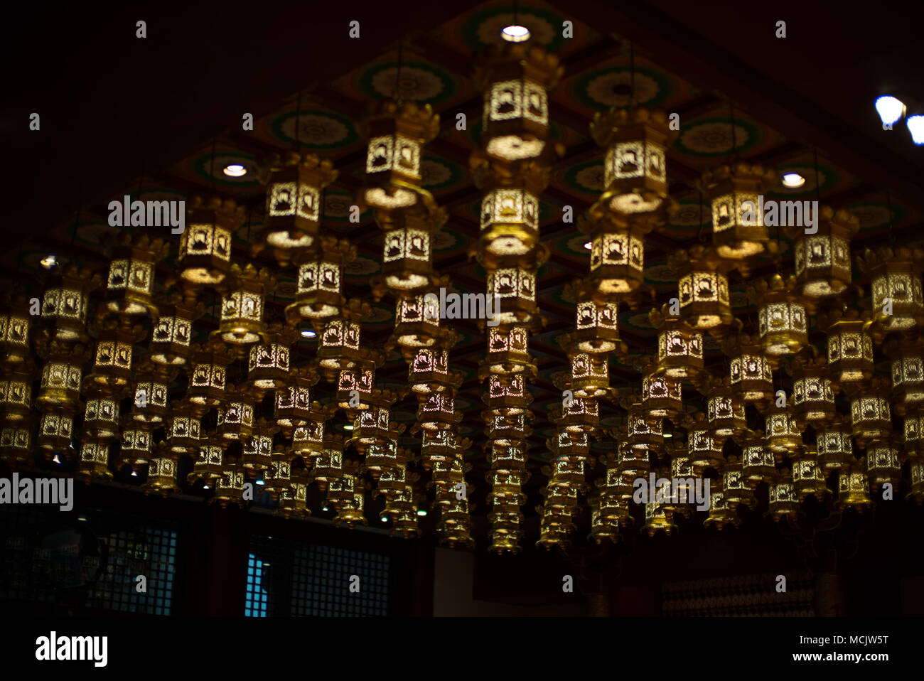 Lanterne orientali Foto Stock