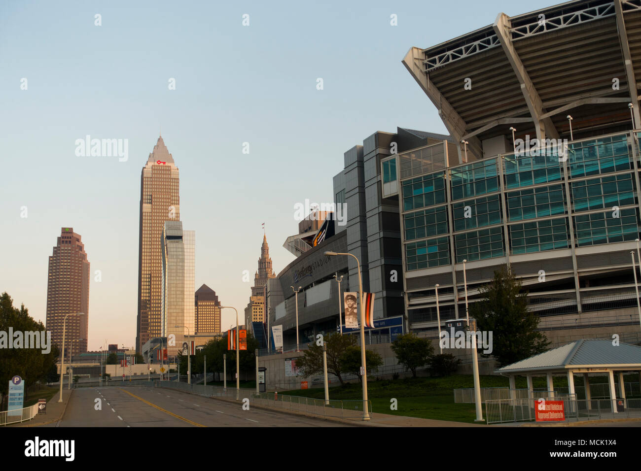 La prima energia stadium Cleveland OH Foto Stock