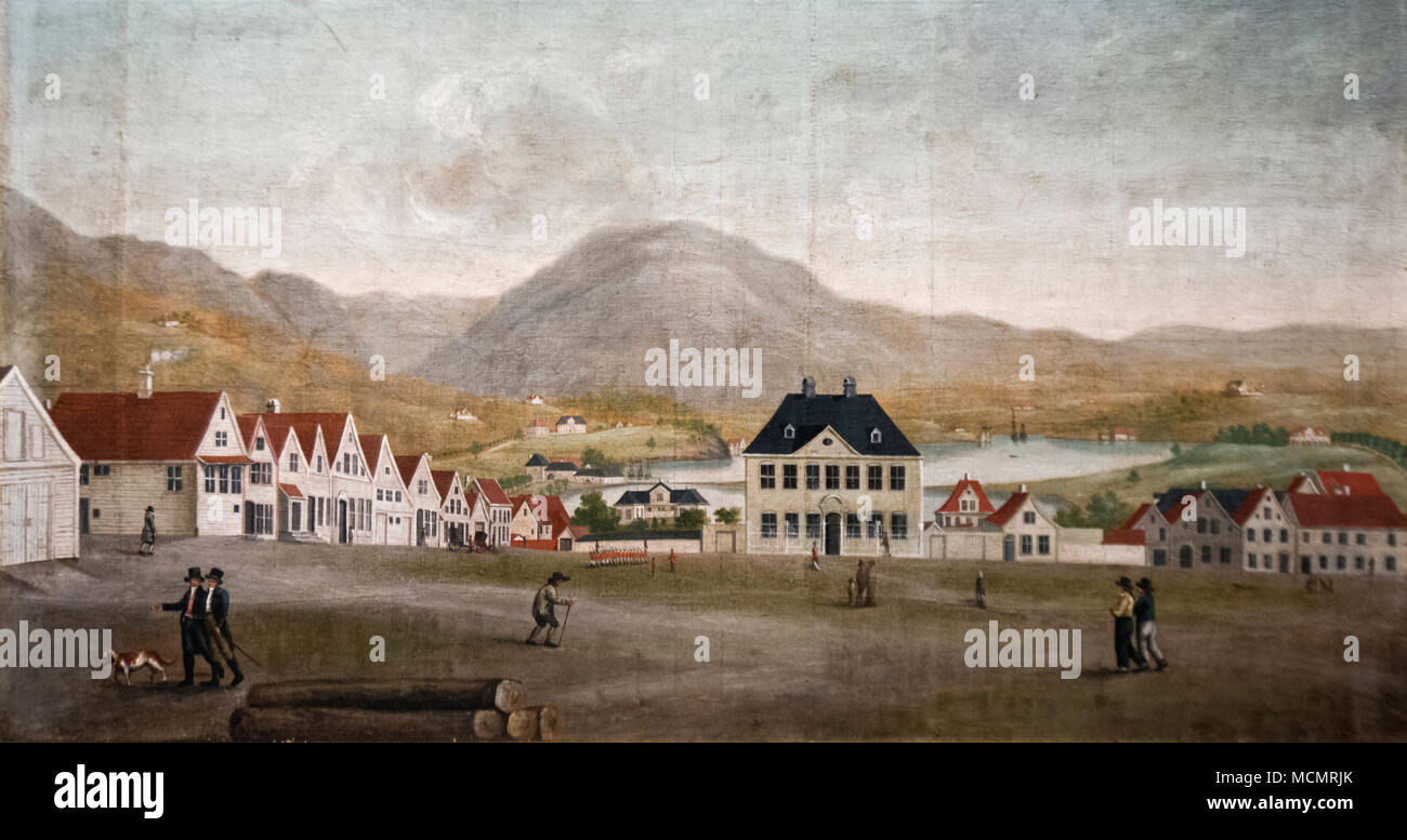 Johan Christian Dahl - Da Engen (1806) Foto Stock Johan Christian Dahl - Da Engen (1806) Foto Stock