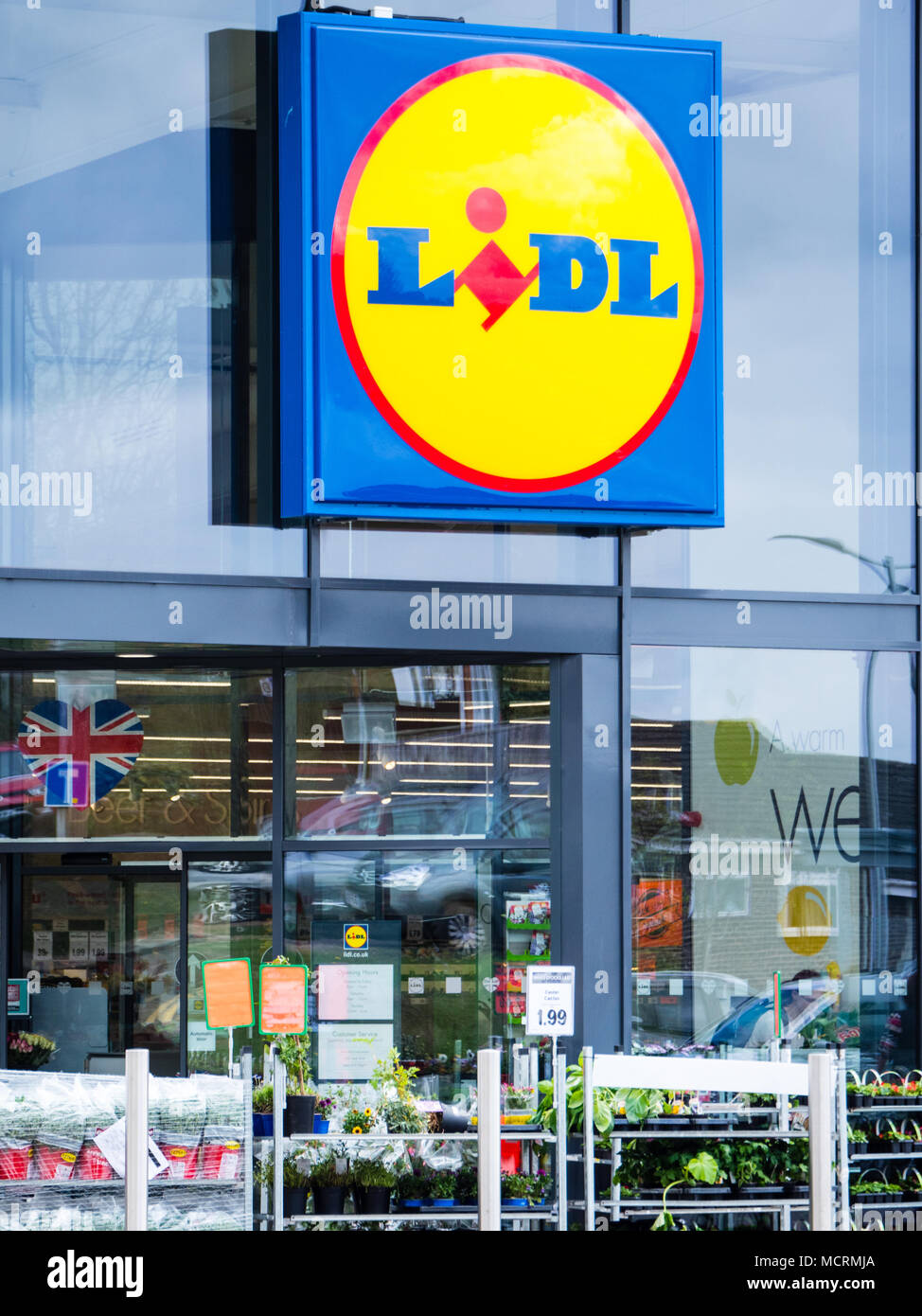 Lidi Store, Calcot Reading, Berkshire, Inghilterra, Regno Unito, GB. Foto Stock