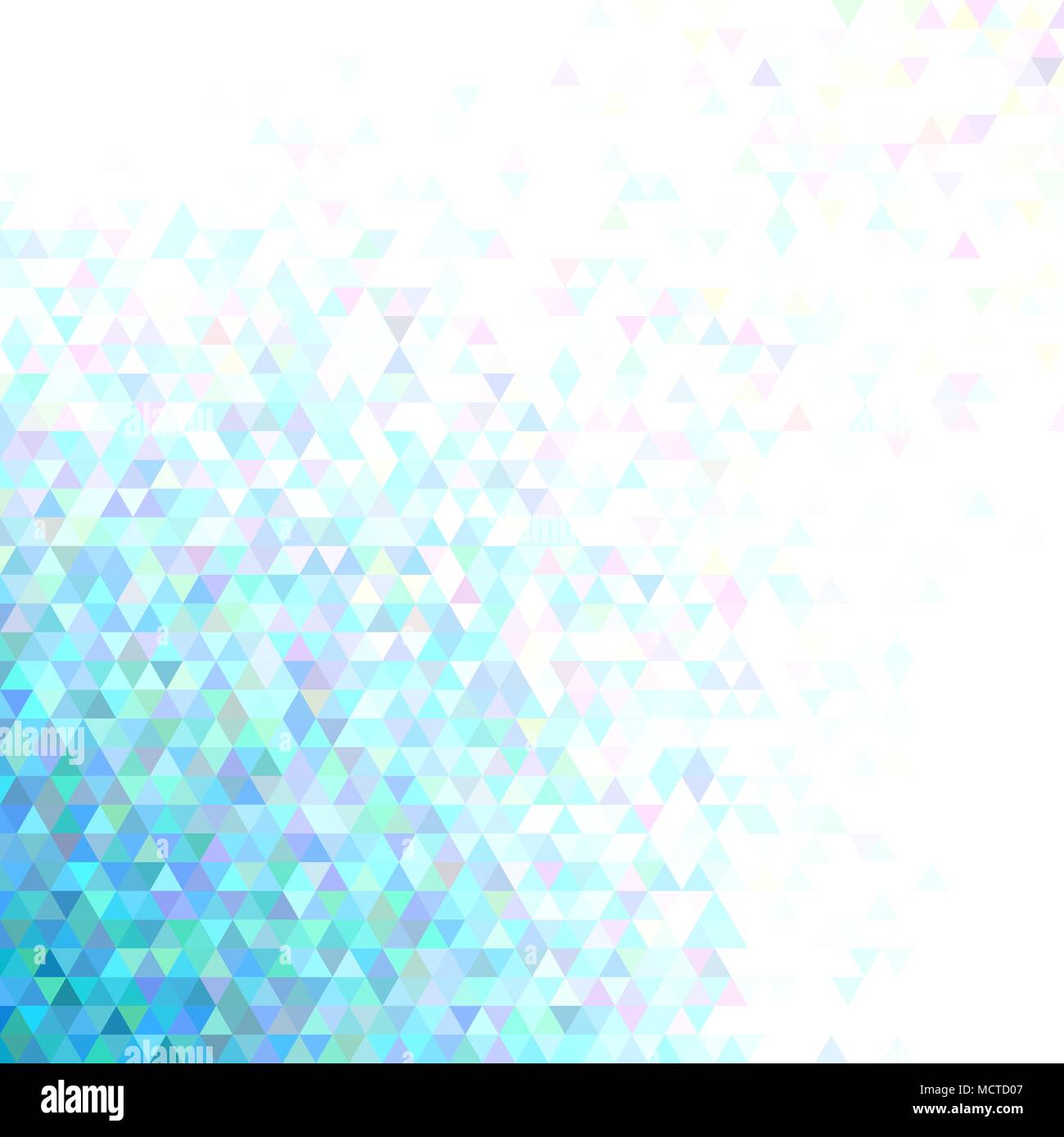 Geometrico triangolo poligonale pattern di sfondo - trendy mosaico vector graphic Illustrazione Vettoriale