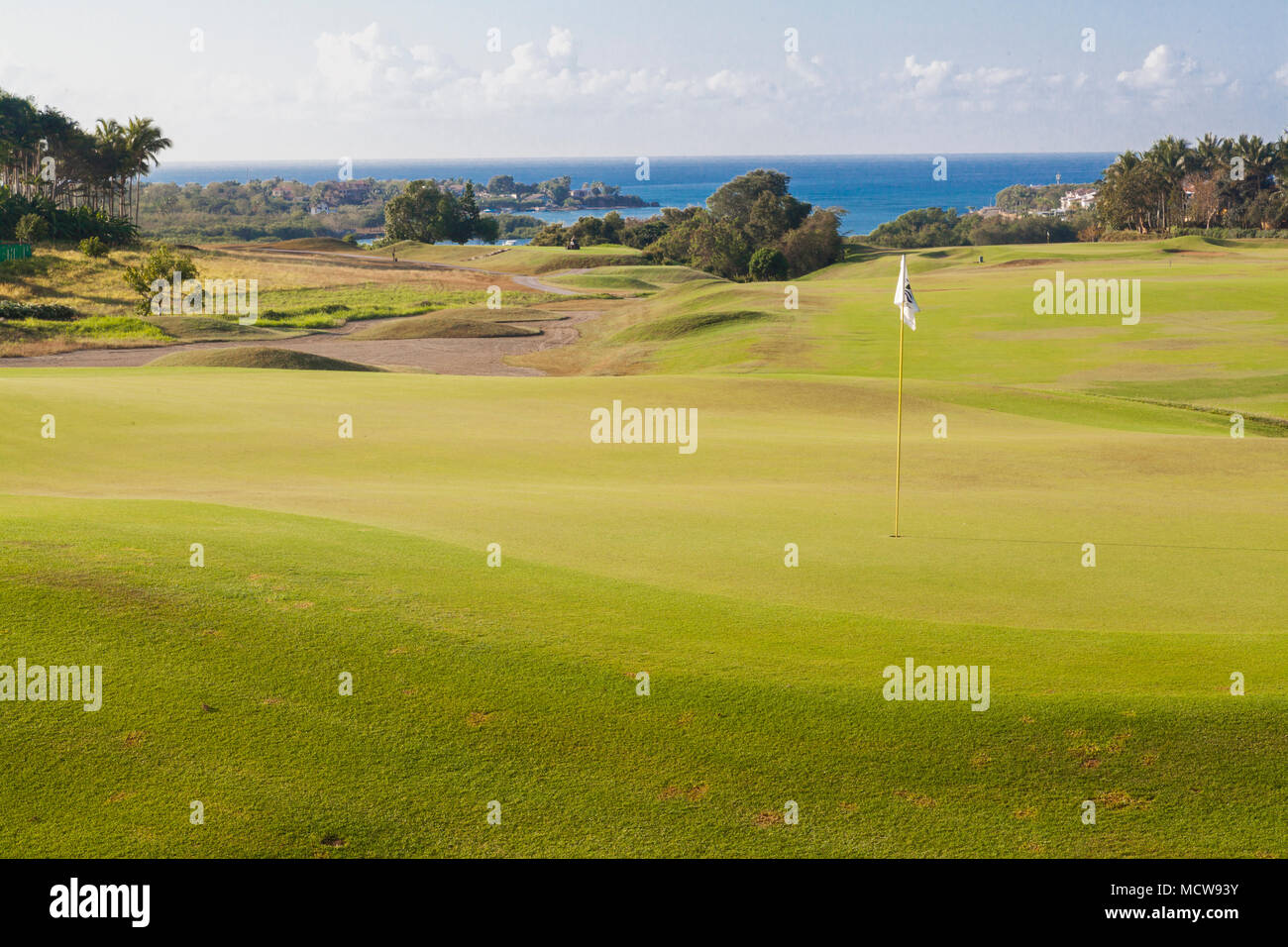 La Romana Casa de Campo golf in Punta Cana Repubblica Dominicana Foto Stock