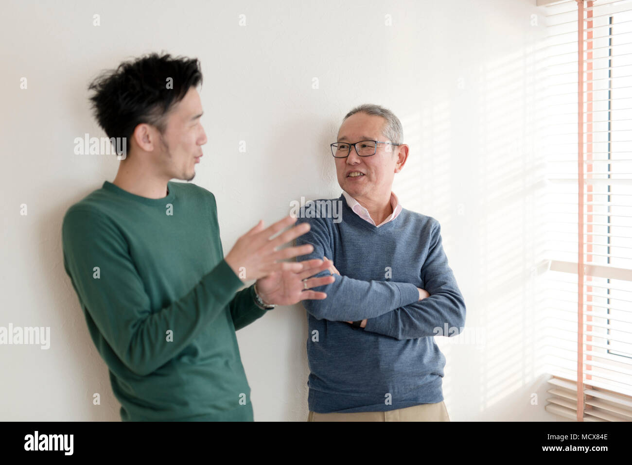 Maturato i genitori e il bambino Foto Stock