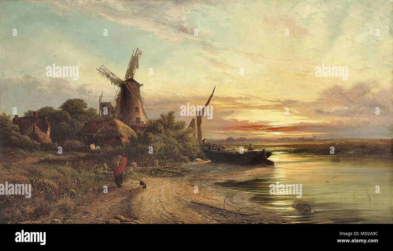 Williams Walter Heath - vecchi mulini vicino a Gillingham Foto Stock