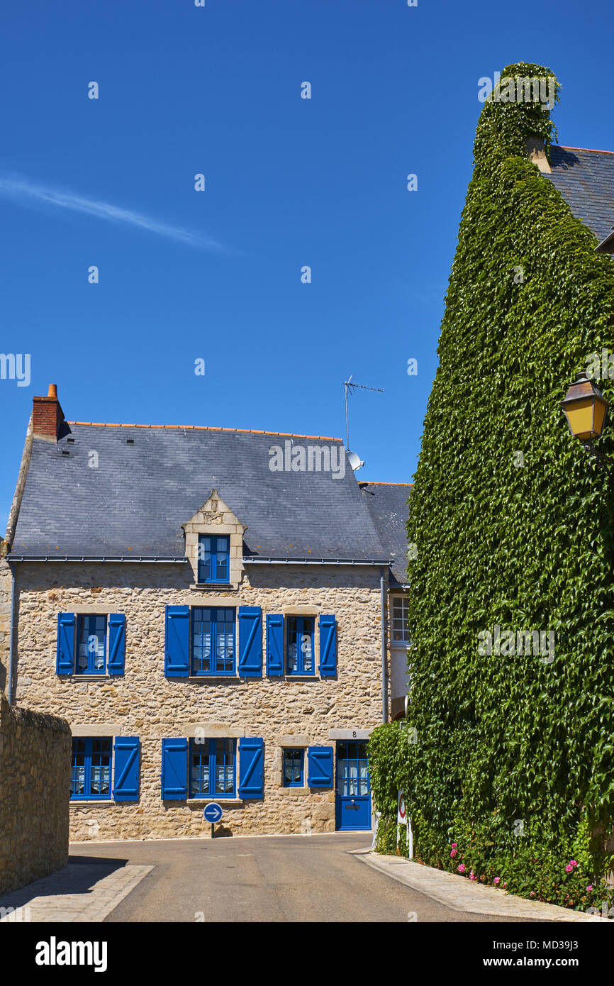 Francia, Loire-Atlantique, Le Pouliguen Foto Stock