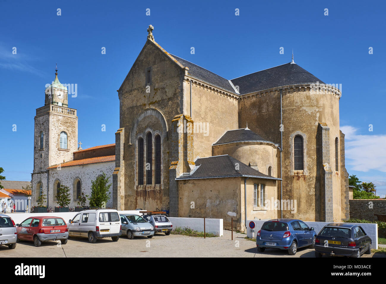 Francia, della Vandea, isola di Yeu, Port-Joinville Foto Stock