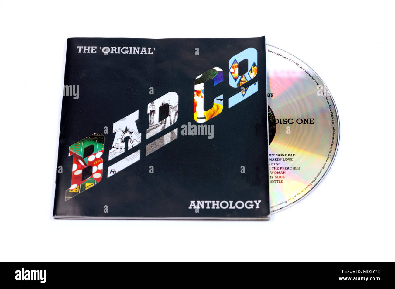 Bad Co antologia album. Foto Stock