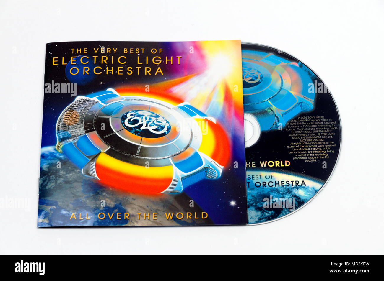 Electric Light Orchestra in tutto il mondo album Foto Stock