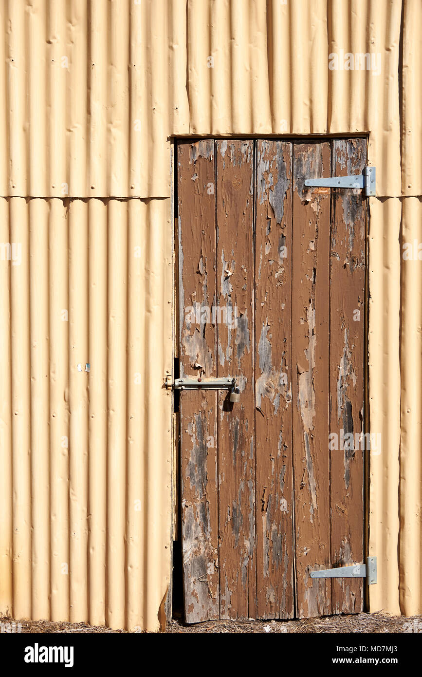 Vecchio stile di costruzione capannone a Mansfield Rail Station. Foto Stock