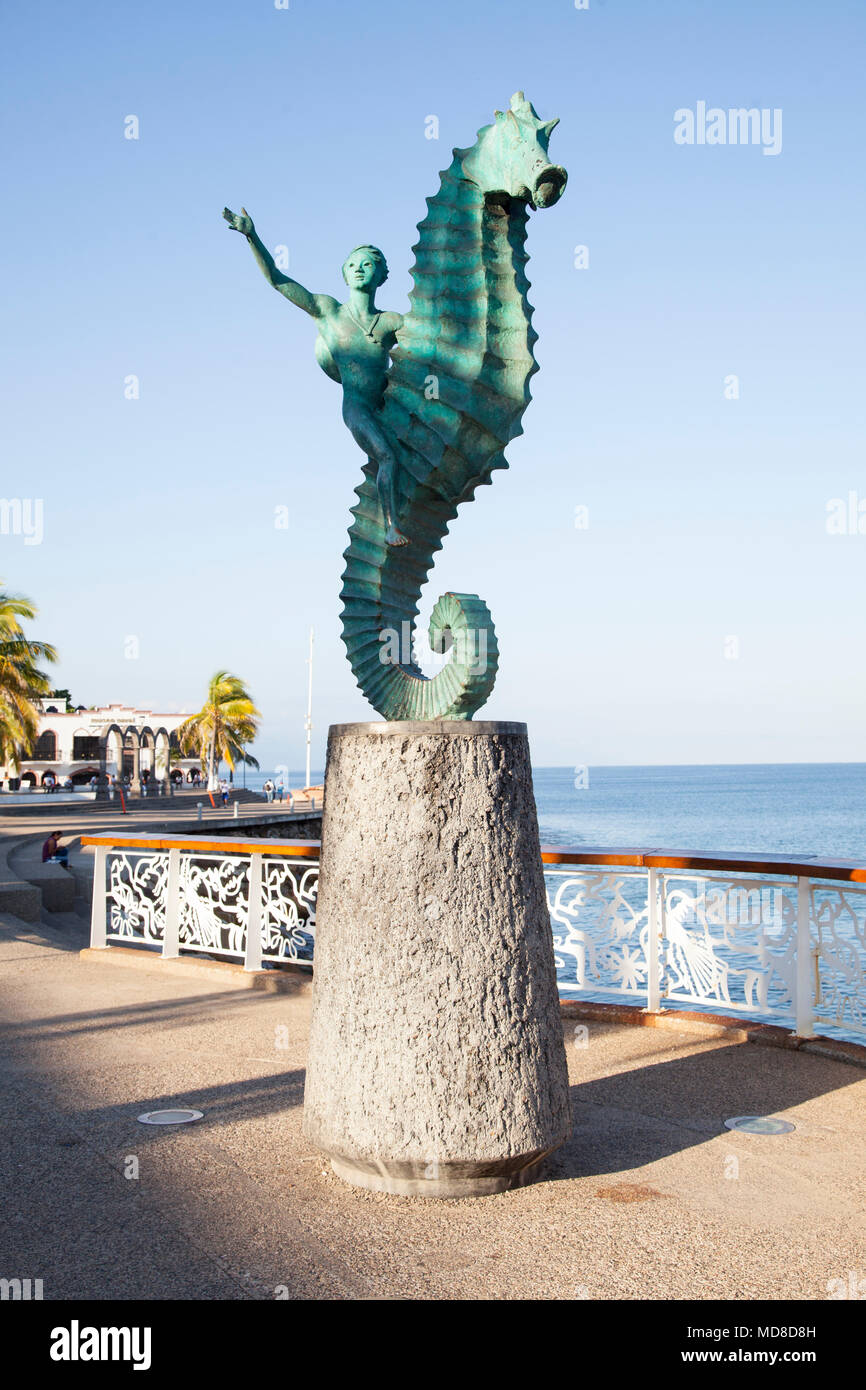 Paesaggio di Puerto Vallarta, Messico Foto Stock