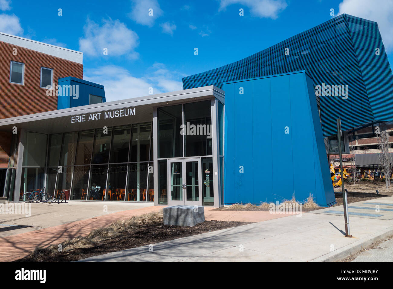 Erie Art Museum di Erie in Pennsylvania, STATI UNITI D'AMERICA Foto Stock