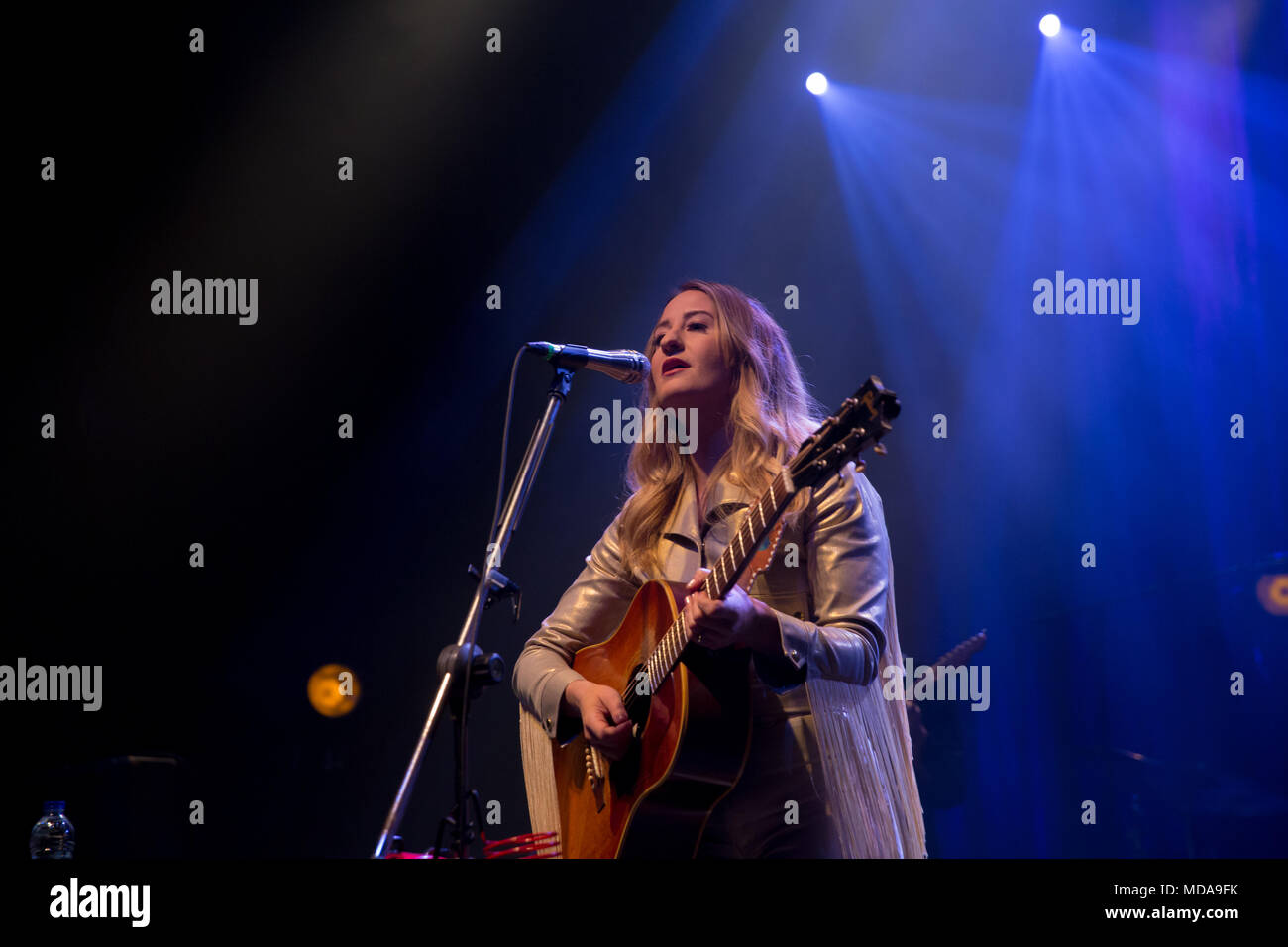 Toronto, Canada. 18 Aprile, 2018. Margo Prezzo esegue al Danforth Music Hall sul suo Nowhere Fast Tour di Toronto. Credito: Bobby Singh/Alamy Live News. Foto Stock