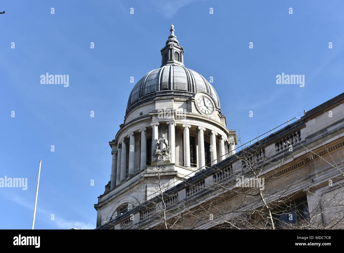 Nottingham City Centre Foto Stock