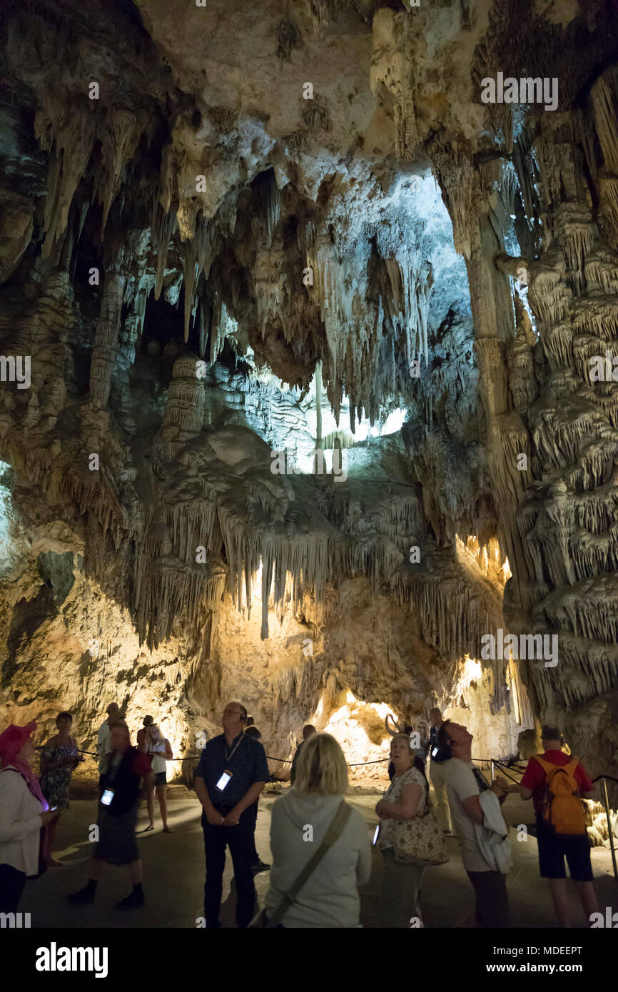 Cuevas de Nerja Caves, Nerja, provincia di Malaga, Costa del Sol, Andalusia, Spagna, Europa Foto Stock