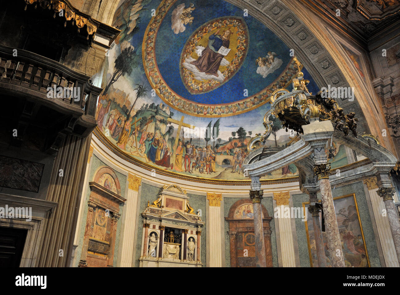 Italia, Roma, basilica di Santa Croce in Gerusalemme Foto Stock