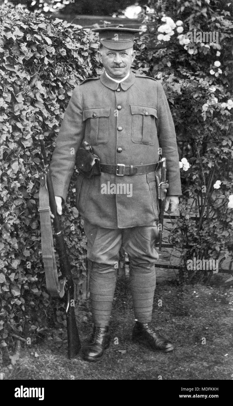 VTC WW1 formazione volontaria corps home guard Foto Stock