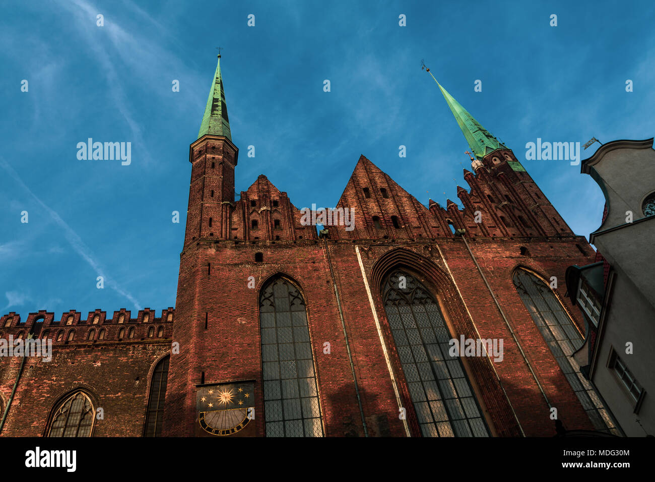 La Chiesa di Santa Maria, Gdansk, Polonia Foto Stock